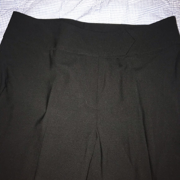 Classiques Entier Wool Cuff Button Front Slacks - Picture 6 of 7